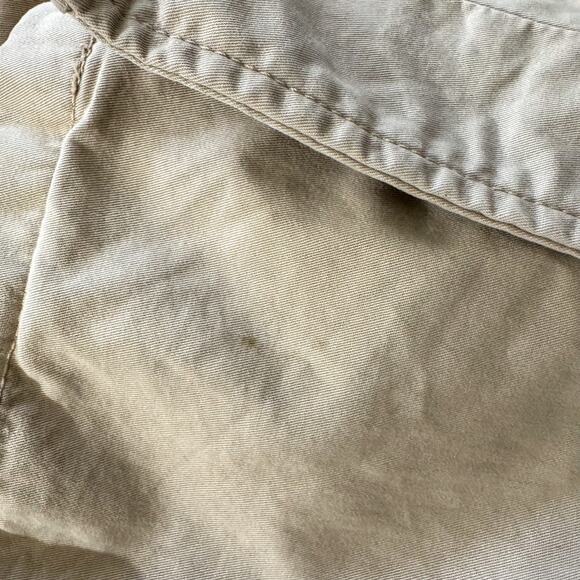 Old Navy Khaki Utility Trench Jacket | Safari Style Long Coat (Size M) - Picture 6 of 6